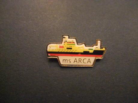 MS Arca oud schip Nederlandse kustwacht Betonningsvaartuig, zeegaand
